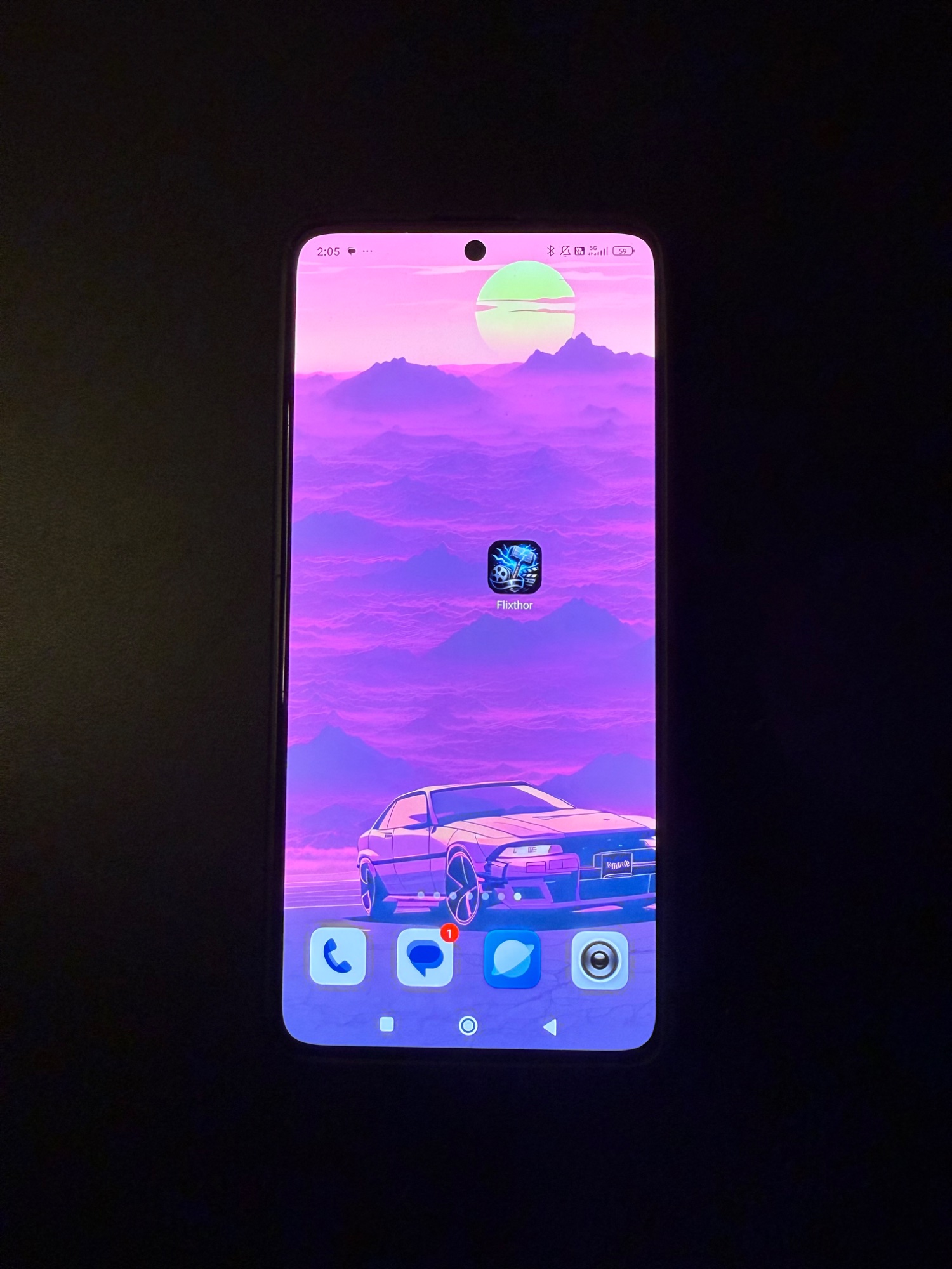 Flixthor home screen