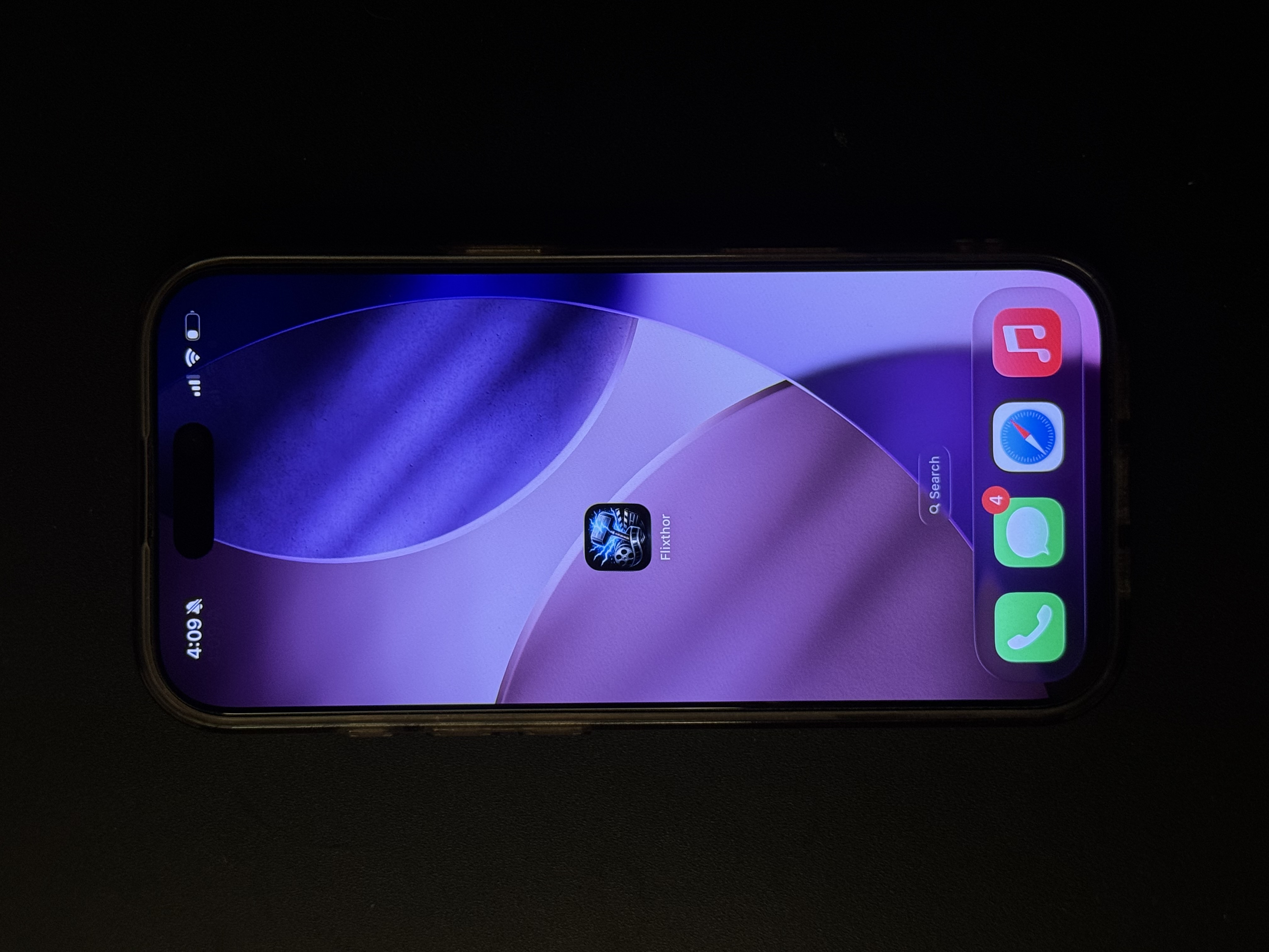 Flixthor home screen